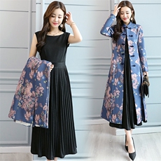 套装/套裙2021年秋季毛呢潮流简约个性显瘦修身百搭优雅休闲长袖，女装毛呢外套，悠米