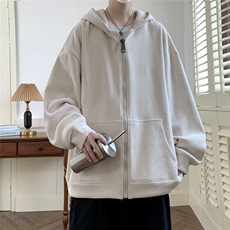 春秋夹克雪尼尔开衫重磅卫衣大码外套港风日系1016-1JK62P75K98，男装夹克，星座1016-1（原电商B408-1）