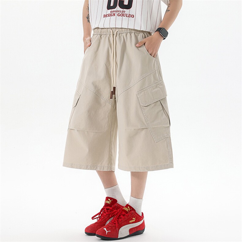 夏季工装短裤男ins潮牌休闲百搭潮流痞帅五分裤D0508-P60,男装休闲裤,星座308B-2