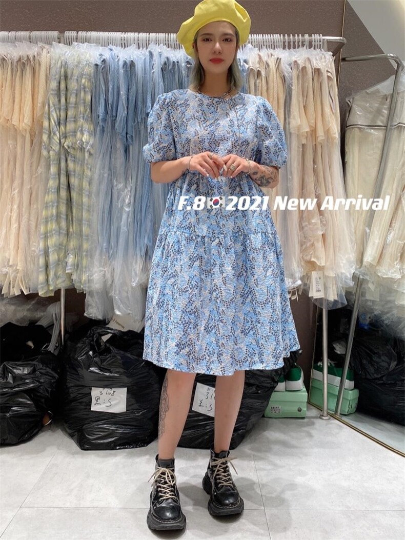 夏季新款花裙子，女装，慕容神话
