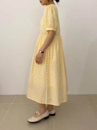 元气初夏款-小雏菊连衣裙，女装连衣裙，LUCY