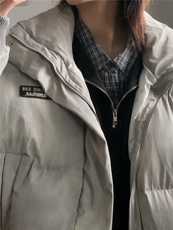 网图现货扎染棉服美式短款面包服男冬季高街廓形棉衣外套P108，男装棉衣，电商C306-1