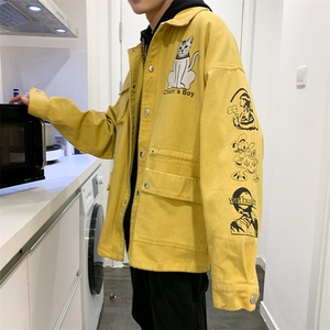 714-3-S608男挂拍新款日系外套夹克情侣精品c图片