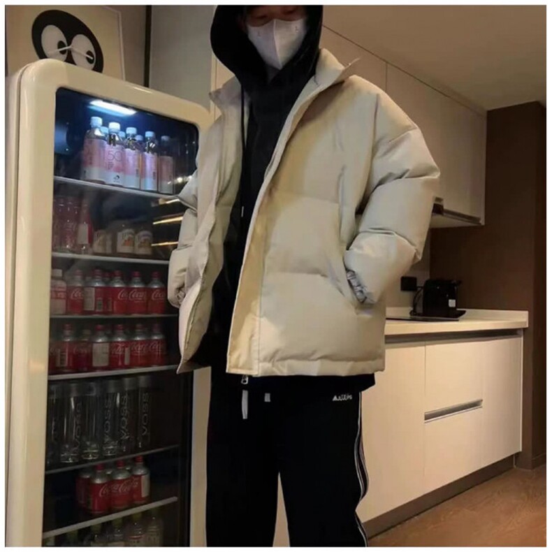 高质量防水棉服新款慵懒时尚文艺原宿流行日系简约气质ins潮流图片