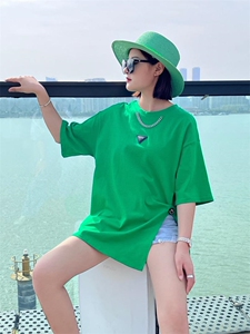 OUGNI夏装新款简约大版Ｔ恤图片