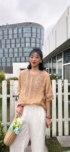 纯苎连衣裙小衫裤子裙子衬衣
时尚风
风淑女风休闲风图片