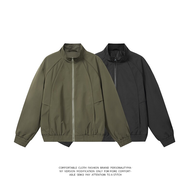 夹克上衣服潮牌痞帅休闲立领工装立领夹克JK9213P90控138,男装夹克,星座914