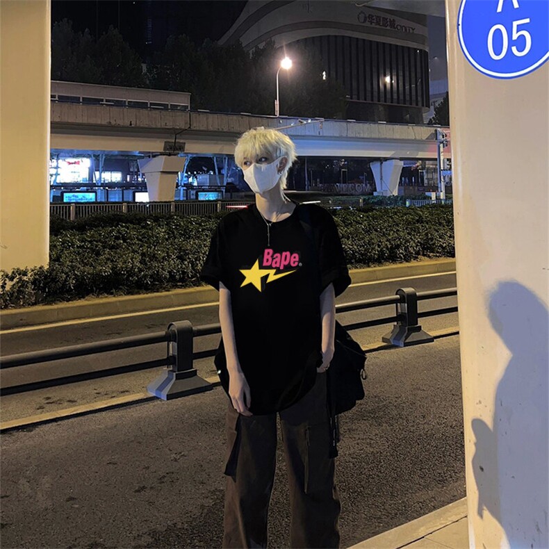 高点击！！纯棉重磅美式复古短袖T恤T38-P35,男装T恤,星座310A-4