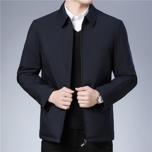 2023冬季新款加厚棉衣中老年男夹克中长款男装棉服ZL1955-P155图片