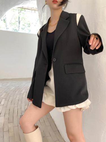 春装新款套装品质手工西装撞碎花短裤 更多新款关注CB，女装职业装，CB-C