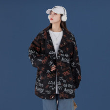 2021春装新款字母印花宽松外套227-6-JK918-P75,女装短外套,星座227