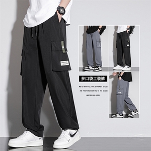 夏季新款休闲裤男百搭潮牌长裤子工装裤K661-P35图片