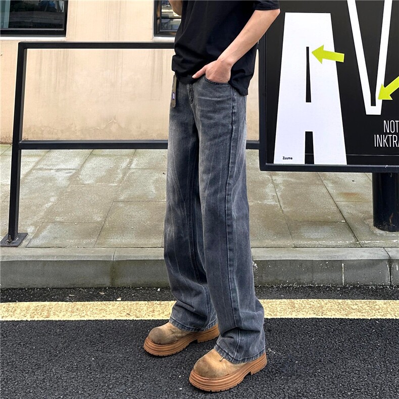 xz116-k16028-P39-（网络图）竹节纹现货牛仔裤,男装牛仔裤,星座116
