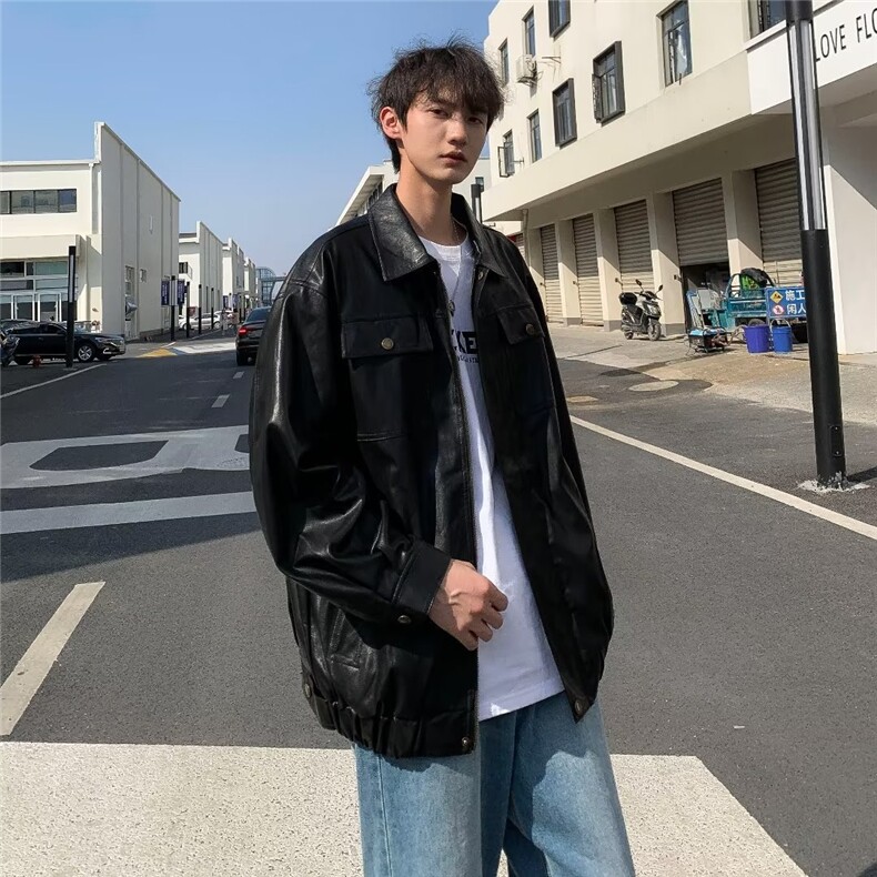 青春流行男春季夹克文艺潮外套W9220P75,男装夹克,星座1116-2