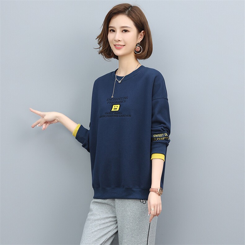 卫衣女2021早秋新款韩版宽松短款时尚春秋薄款休闲洋气减龄上衣潮,女装卫衣/绒衫,玛其路