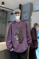 秋装复古美式水洗做旧重磅麂皮绒卫衣301B-JB1504-p45，男装卫衣，星座301B
