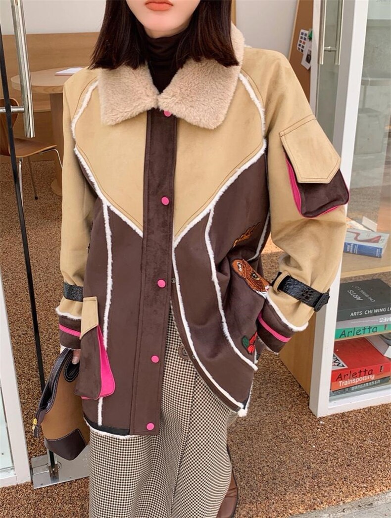 皮毛一体外套现货，其它，大图 DTU