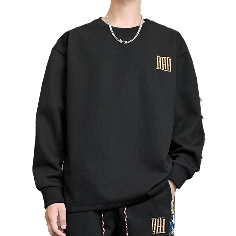 秋季M-8XL大码休闲圆领印花运动卫衣男大码,男装卫衣,星座209