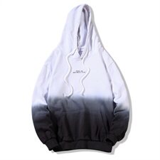 秋季男渐变吊染卫衣纯棉印花休闲703-W191，男装卫衣，星座703