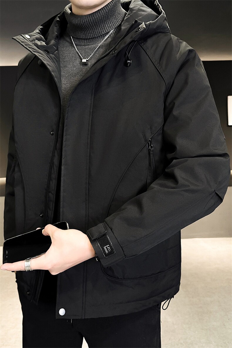 店主风2025年男士秋冬二棉加棉加厚夹克休闲棉服M1120-P105,男装夹克,电商D240-242