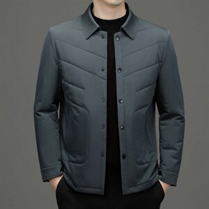 中年男新款冬季加厚棉服爸爸冬装短款棉衣外套 ZL18399-P175图片