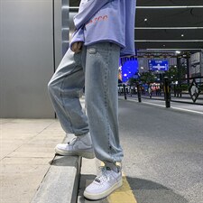 秋季港风大码时尚牛仔裤时尚百搭束脚裤 A125-2025-P50图片
