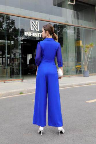 气质连体裤，女装连体裤，珀莎