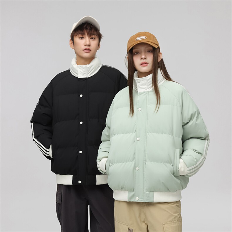 抖音得物二开可供视频拼接织带三防加厚羽绒棉衣外套棉服LL2288,男装棉衣,电商A486