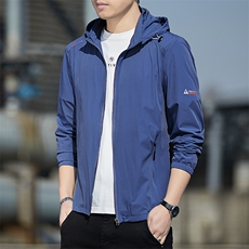 男士休闲薄款连帽防晒服，男装防晒衣，电商B212（原钱塘6029）