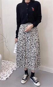 2022秋季新款碎花半裙图片