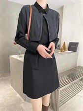 【现货】两件套连衣裙，女装连衣裙，芷炫