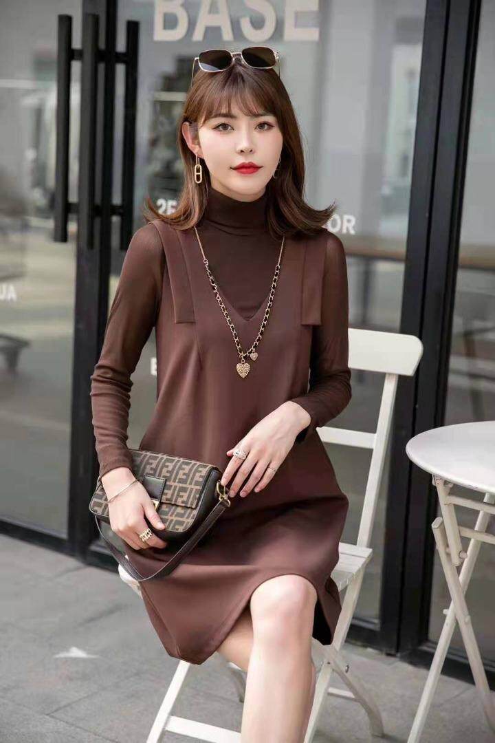 时尚韩版连衣裙，女装连衣裙，红利秀雅