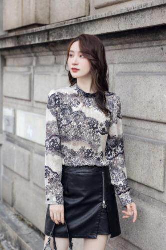 2021年春款小衫，女装，嘉雯丽人