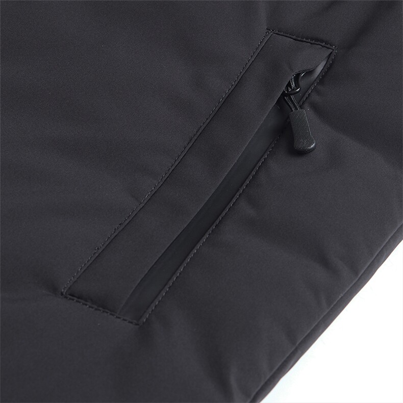 白鸭绒羽绒服中年男士翻领冬季保暖宽松休闲羽绒外套DDCQ671-P200,男装羽绒服,电商B212（原钱塘6029）