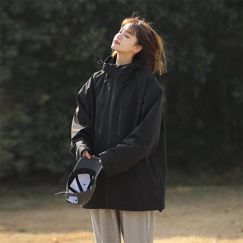 815A-JK92862-P75特 2025秋季新款外套秋装冲锋衣休闲夹克中性风图片