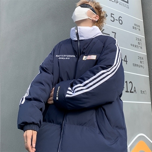 棉服外套男韩版潮流高街帅气冬季保暖2024新款ins棉衣MF236-P83图片