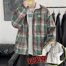 韩版原宿风冬街头双面穿夹克ins情侣休闲炸街痞帅外套W1293-P58，男装夹克，星座512-4