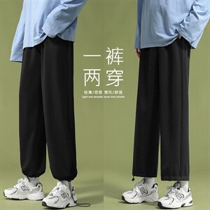 2023秋冬卫裤高弹健康布聚酯纤维 WK01-1特批23图片