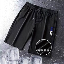 外贸wish跨境男士夏季印花冰丝网眼短裤大码薄1210-2-DK合集-P10，男装牛仔裤，星座1816-2（原1210–2）