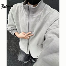 现货！！象牙白高级感立领三防夹克外套R908-P85，男装夹克，星座1005-6