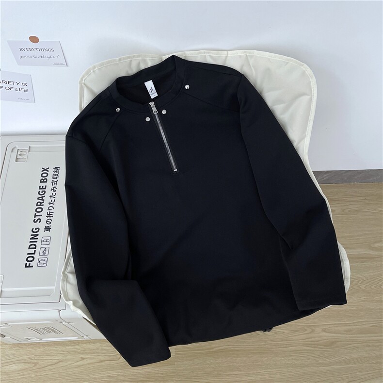 日系圆领卫衣慵懒风P32YW16,男装卫衣,星座1112-1