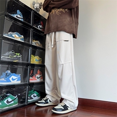 秋冬季美式高街vibe褶皱工装男潮牌休闲裤子XZ301b-2-CK716P28，男装工装外套，星座301B-2（原A443-1）