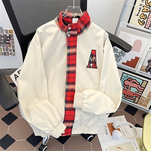 美式街头翻领夹克男cleanfit高街宽松飞行服外套JK19-P70图片
