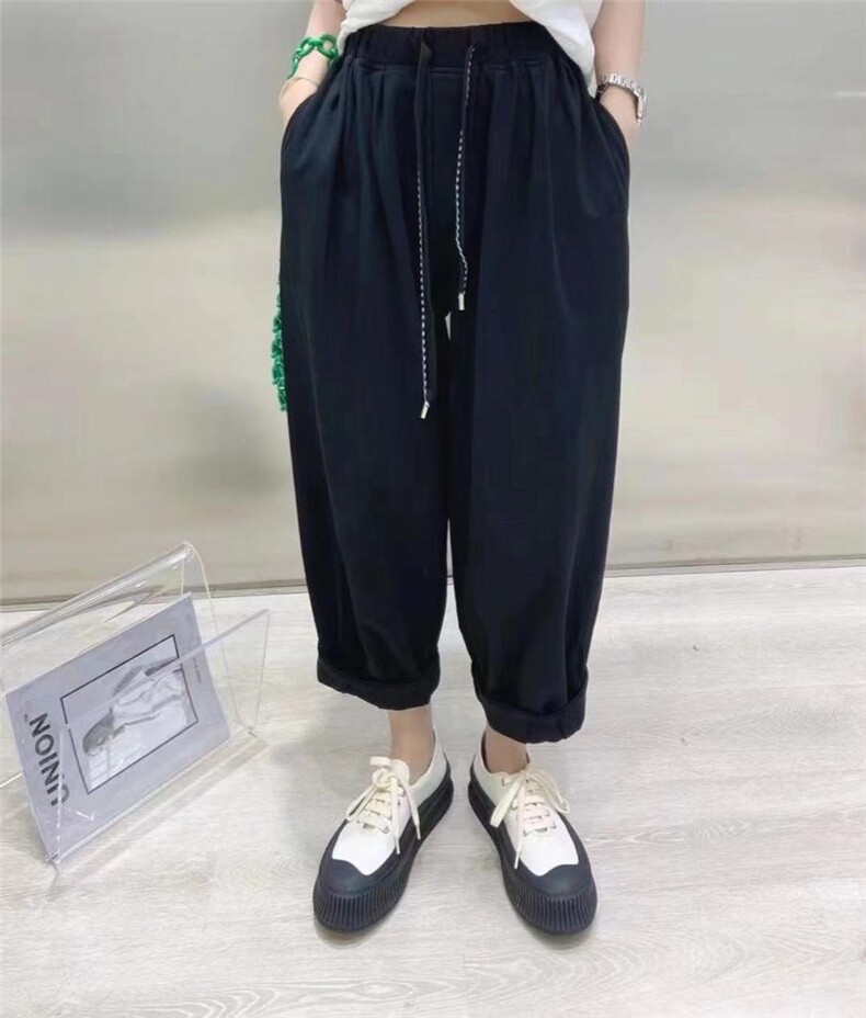 秋季新款休闲卫裤，女装休闲裤，丰衣主色