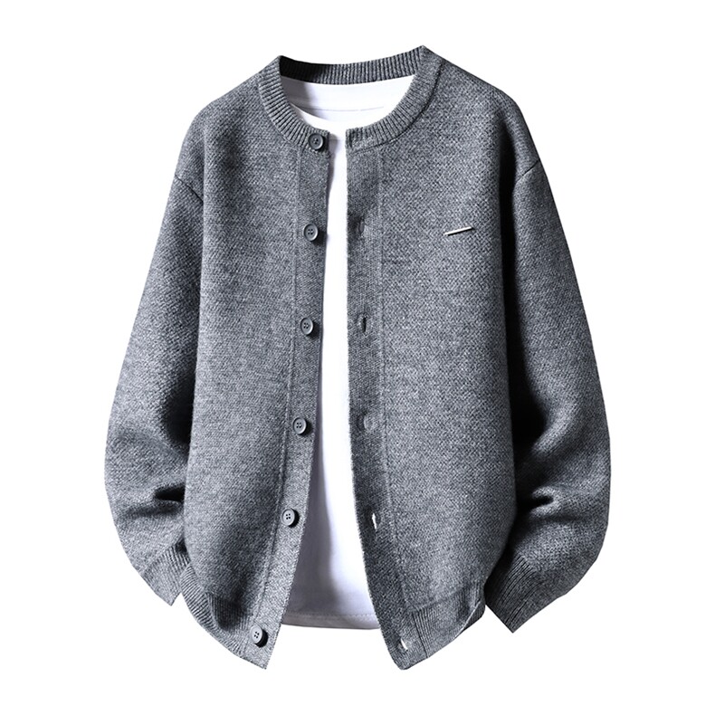 【新品】8738-P602025年秋季新款时尚毛衣针织开衫男士宽松长袖，男装针织衫/毛衣，电商A113