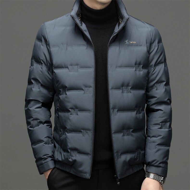 DF99712钱塘2020-2冬季厚款商务休闲立领中年男士羽绒服P238,男装羽绒服,钱塘207-2