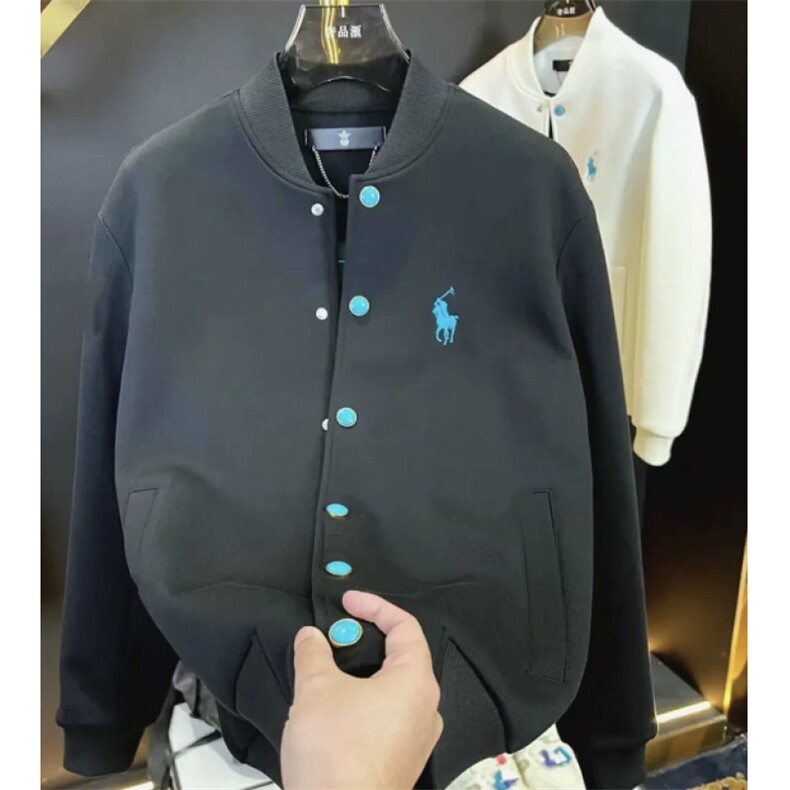 (网络图慎用有大货)轻奢欧货棒球领外套刺绣上衣 313B-JK75-P105图片