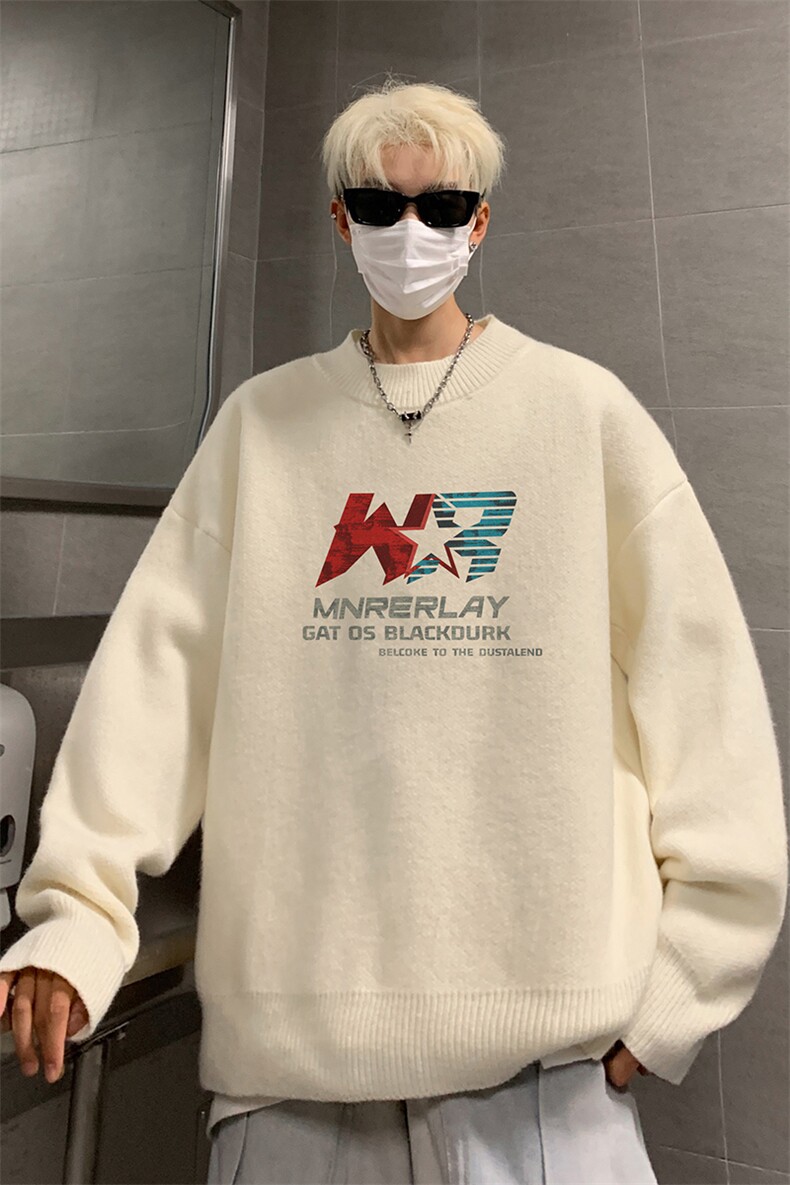 高质量！秋冬季半高领毛衣男加绒加厚线衣男针织衫男MY227-特p38,男装针织衫/毛衣,电商B367