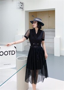 两件套气质连衣裙,女装连衣裙,婧怡之恋