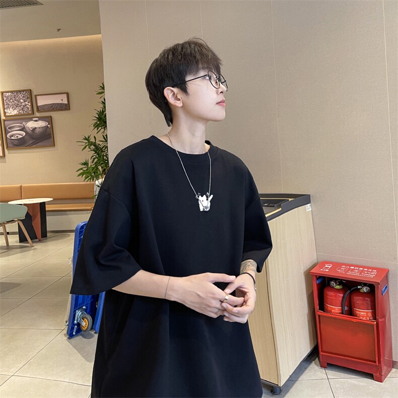 230g重磅纯棉!夏季短袖t恤男半袖男NT196-特P19控38,男装T恤,电商B367